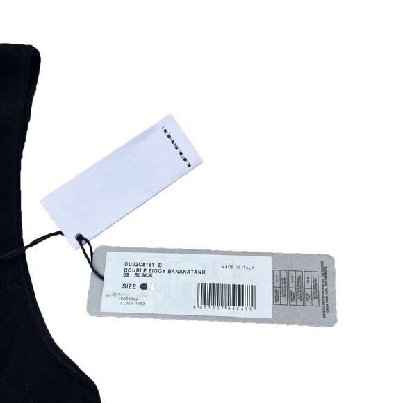 Rick Owens Drkshdw Double Ziggy Banana Tank Top - Picture 4 of 7